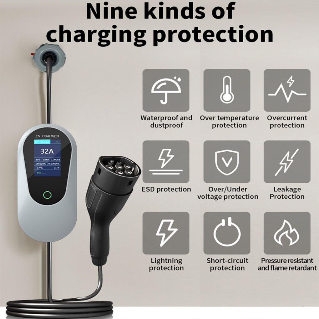 Tipo-2 Carregador EV Portátil  - Ev Charger Type 2 22Kw 32A 3 Phase avaliação e preço