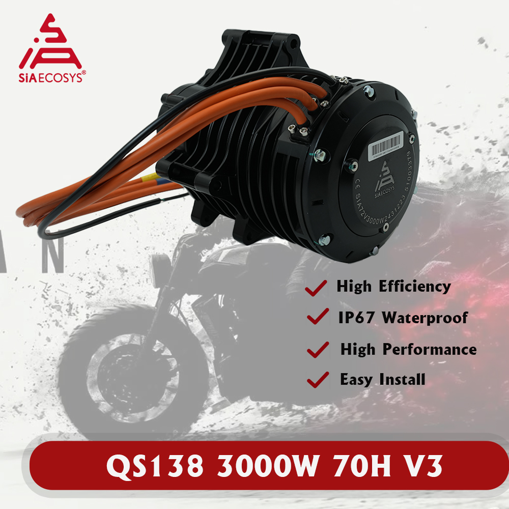 Motor QSMOTOR QS138 70H V3 300 - Fardriver Nd72850 Controller avaliação e preço
